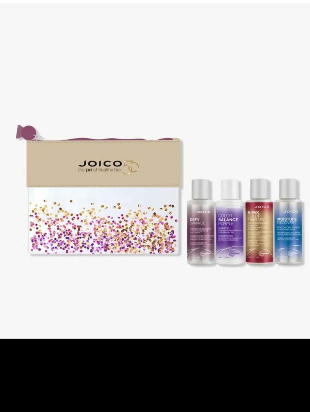 BRAND NEW Joico travel shampoo set- 4 pack